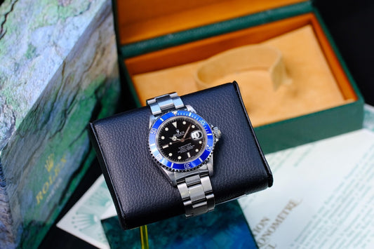 Rolex Submariner Date – Blue Bezel & Black Dial