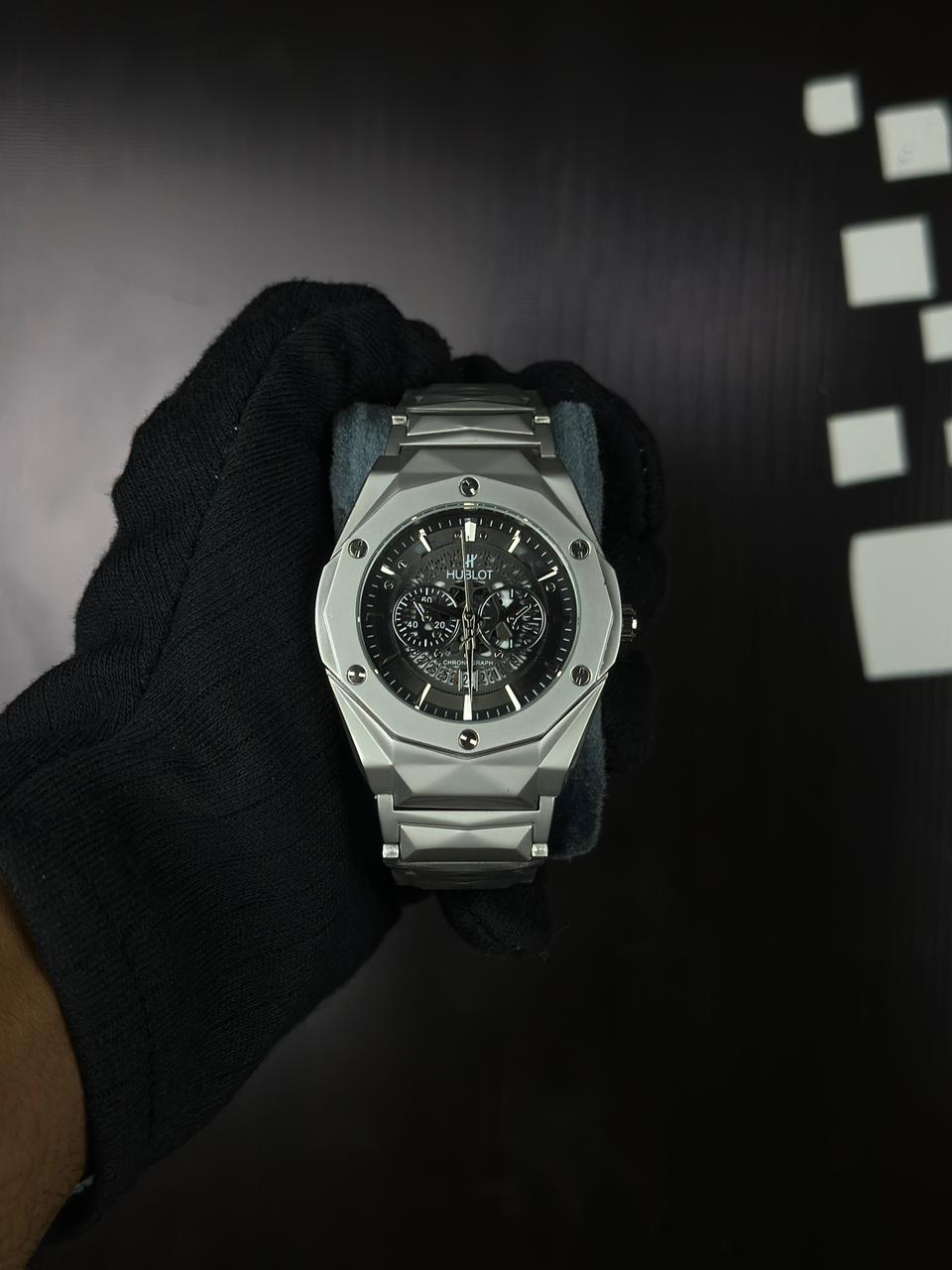 Hublot Classic Fusion Chronograph Inspired Watch – Skeleton Dial