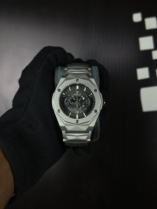 Hublot Classic Fusion Chronograph Inspired Watch – Skeleton Dial