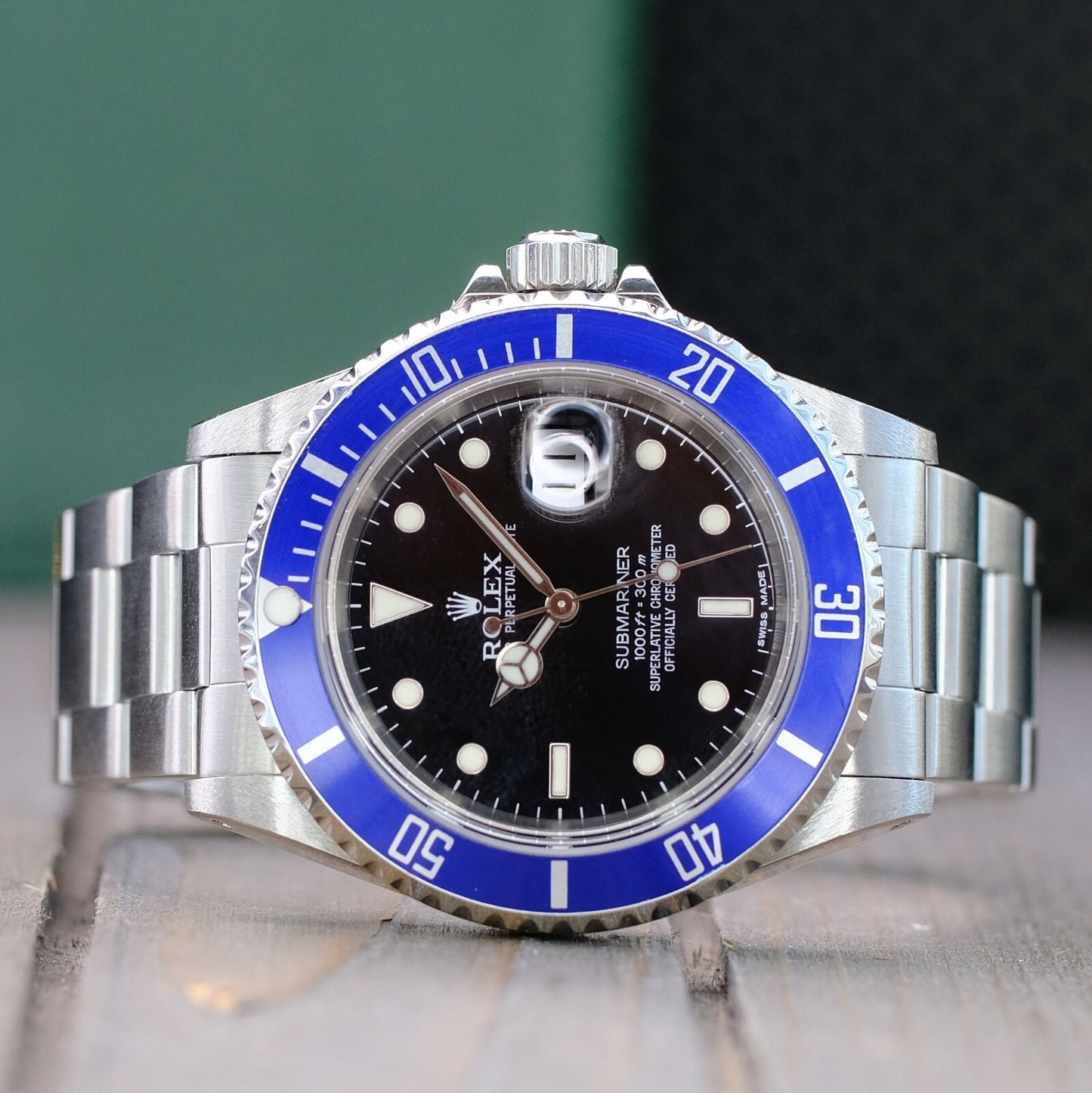 Rolex Submariner Date – Blue Bezel & Black Dial